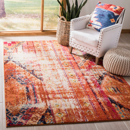 SAFAVIEH Tapis Boho vieilli Monaco Brunhildis