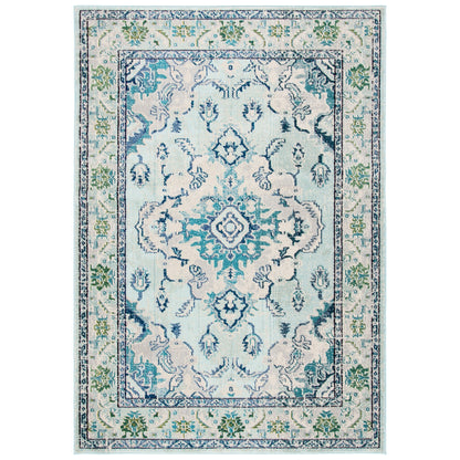 Tapis SAFAVIEH Monaco Océane Boho à médaillon vieilli