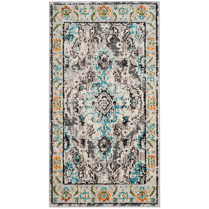 Tapis SAFAVIEH Monaco Océane Boho à médaillon vieilli