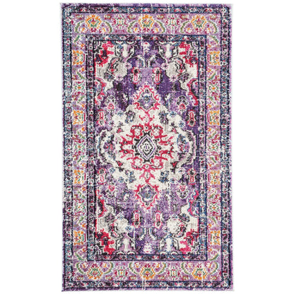 Tapis SAFAVIEH Monaco Océane Boho à médaillon vieilli