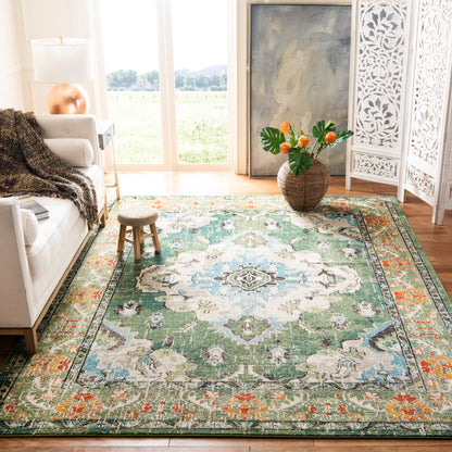 Tapis SAFAVIEH Monaco Océane Boho à médaillon vieilli