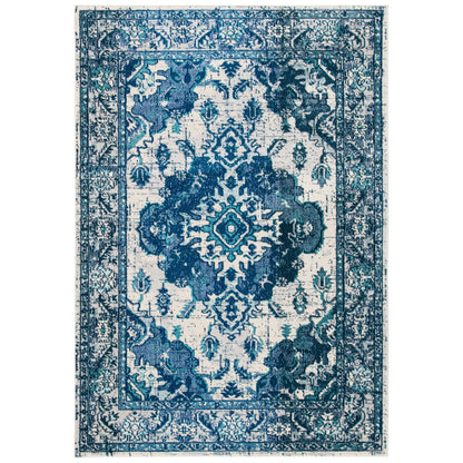 Tapis SAFAVIEH Monaco Océane Boho à médaillon vieilli