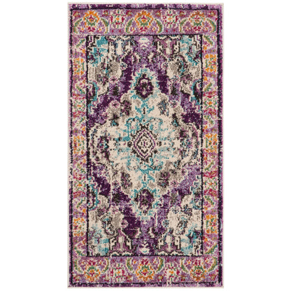 Tapis SAFAVIEH Monaco Océane Boho à médaillon vieilli