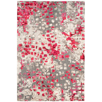 Tapis SAFAVIEH Monaco Panna Boho Abstrait Moderne Aquarelle