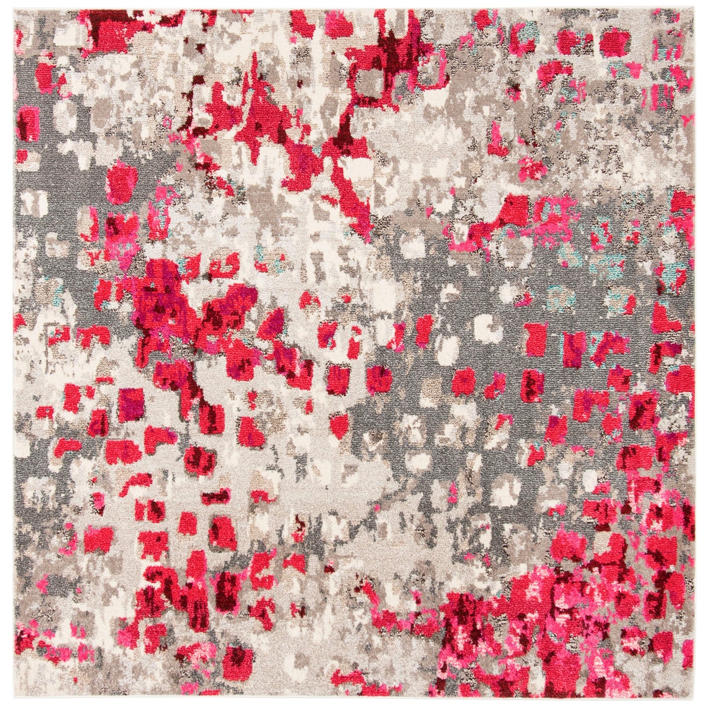 Tapis SAFAVIEH Monaco Panna Boho Abstrait Moderne Aquarelle