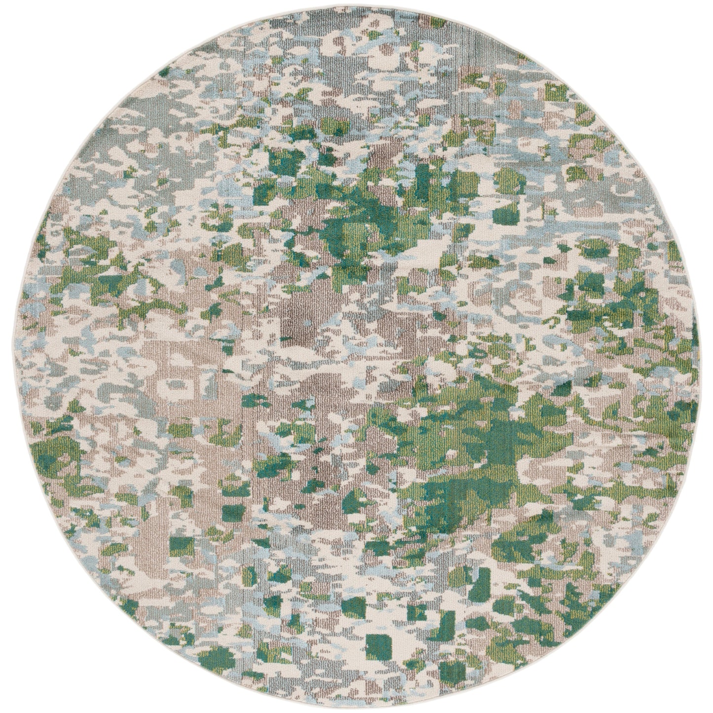 Tapis SAFAVIEH Monaco Panna Boho Abstrait Moderne Aquarelle