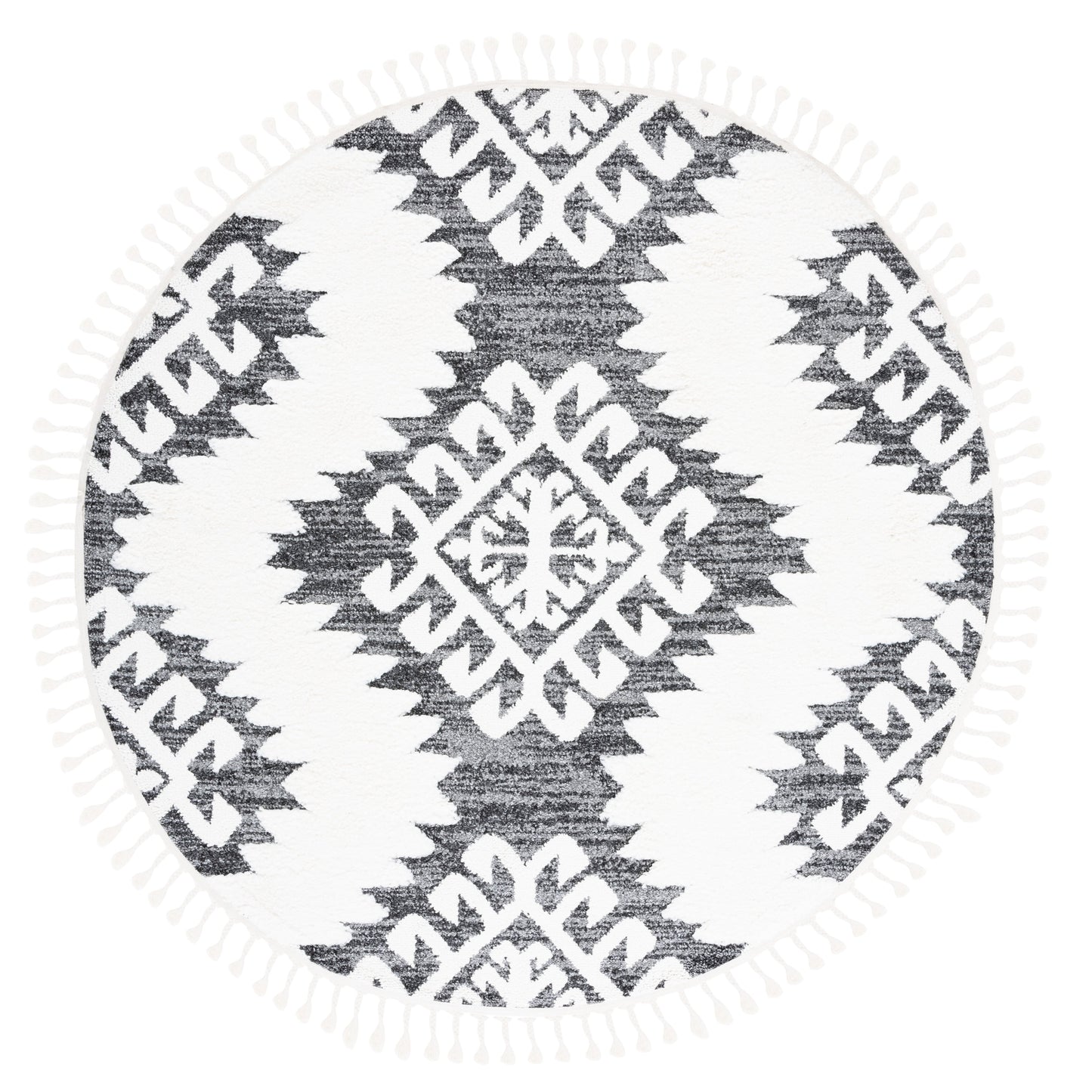 Safavieh Poignets marocains à franges, style bohème tribal, 5 cm d'épaisseur