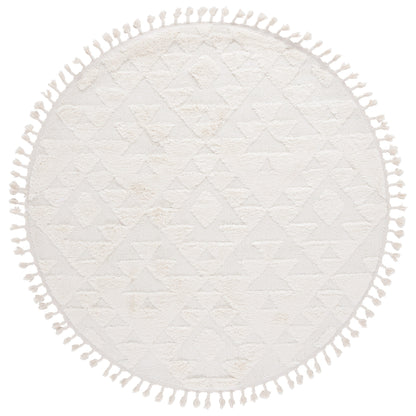 Tapis SAFAVIEH marocain à franges et poils longs Delores, épaisseur 5 cm