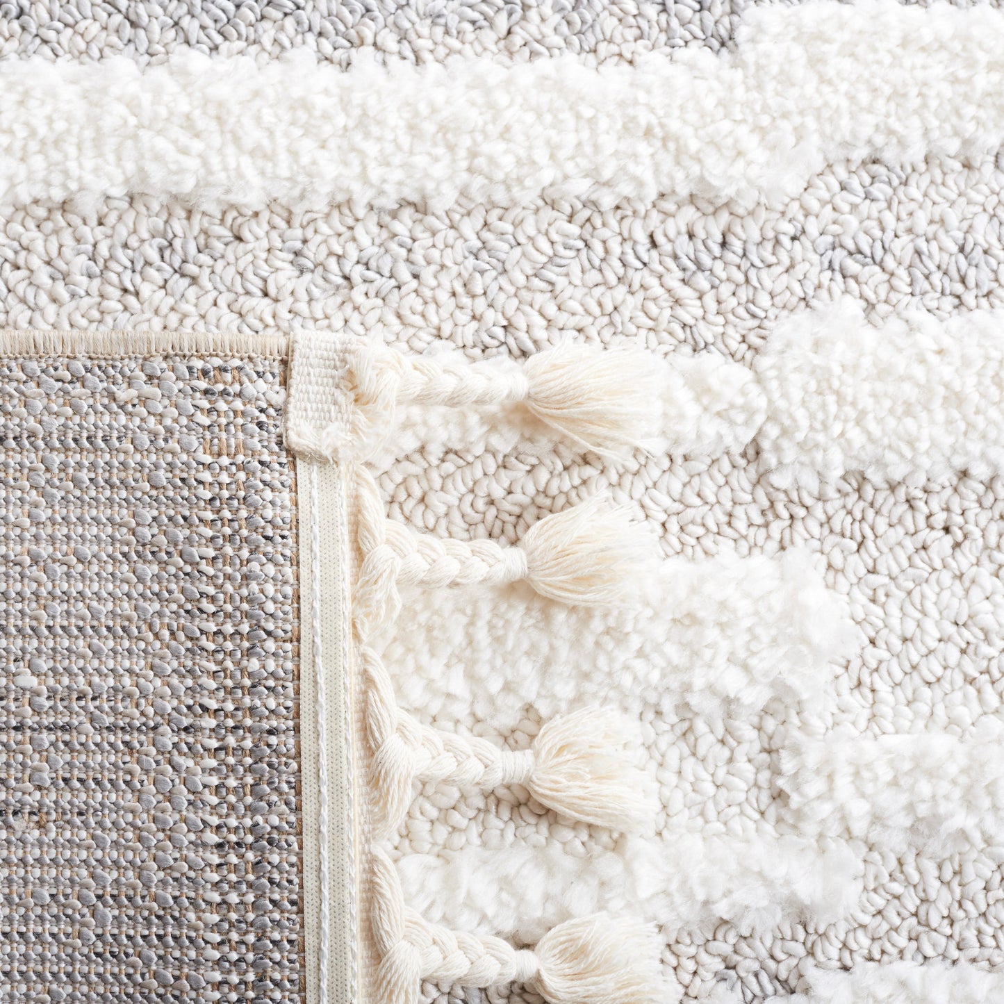 Tapis marocain à franges SAFAVIEH Eftimia de 5 cm d'épaisseur