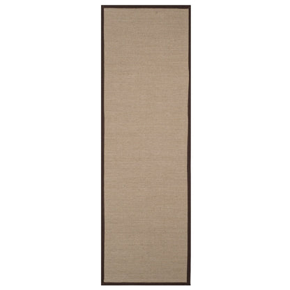 Tapis en sisal SAFAVIEH en fibres naturelles, bordure décontractée Alleen