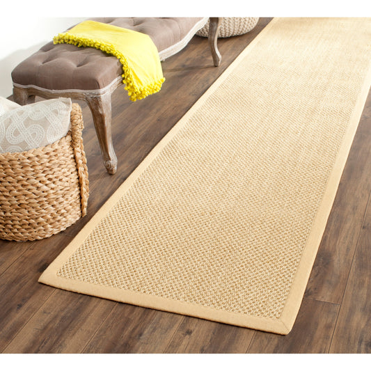 Tapis SAFAVIEH en fibres naturelles Elmyra avec bordure en sisal