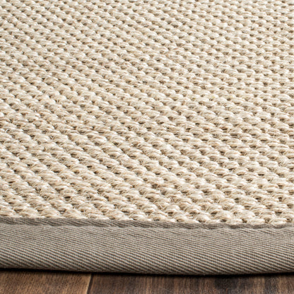Tapis en sisal Lorine à bordure décontractée en fibres naturelles SAFAVIEH