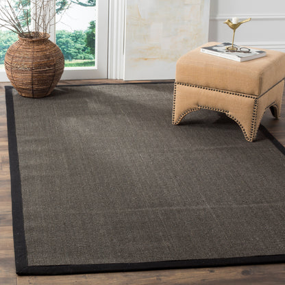 Tapis en sisal à bordure Madelyn en fibres naturelles SAFAVIEH