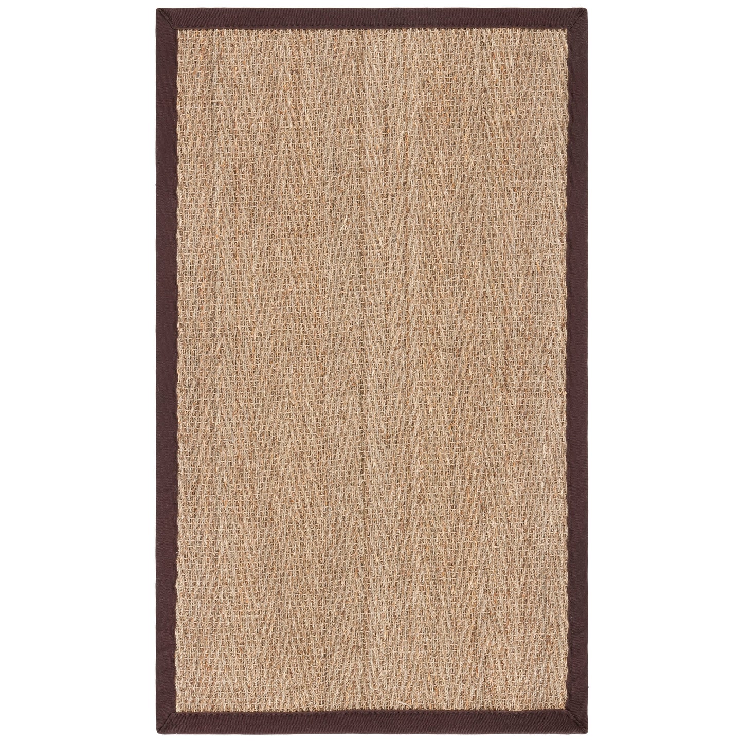 Tapis Trilby en fibres naturelles SAFAVIEH à chevrons en jonc de mer