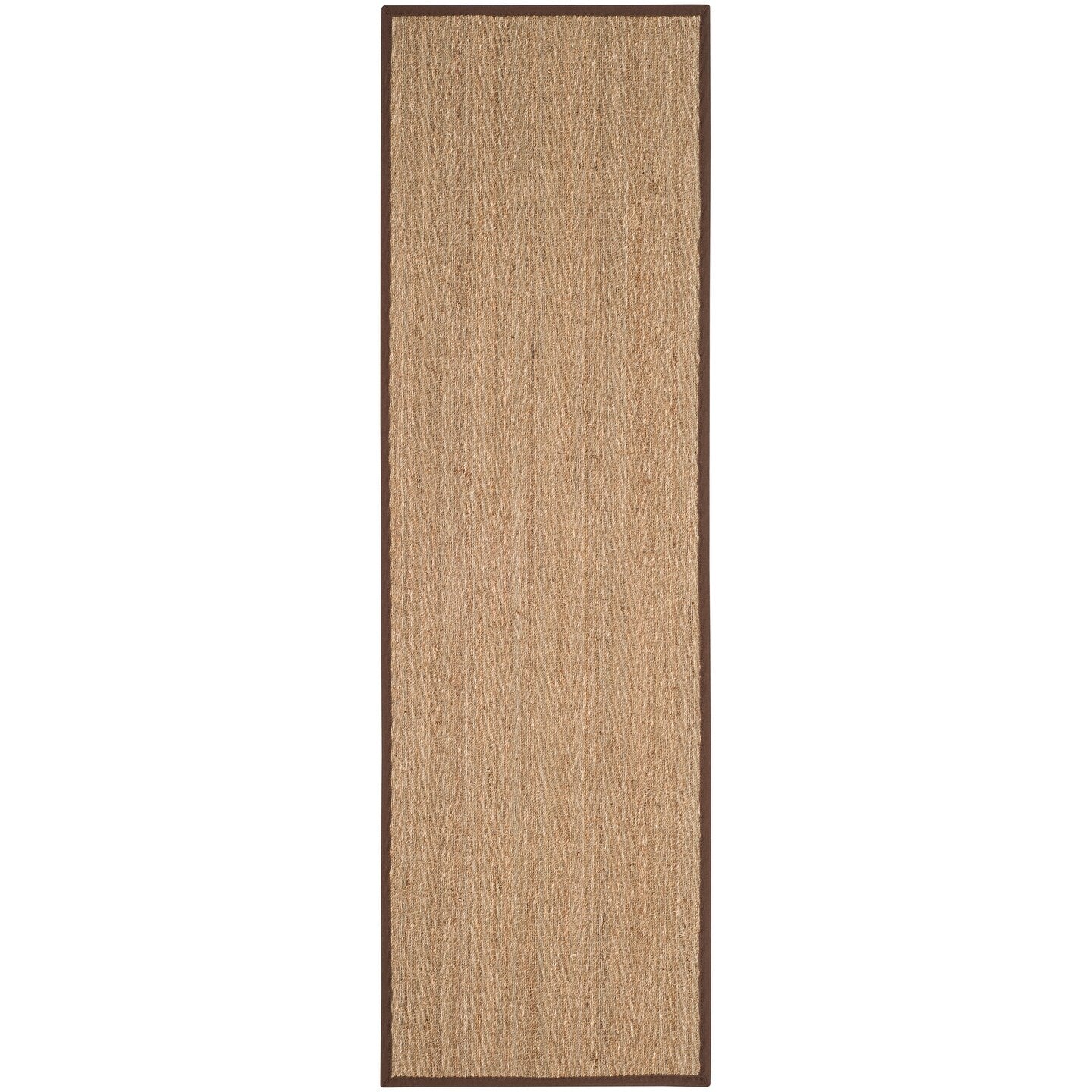 Tapis Trilby en fibres naturelles SAFAVIEH à chevrons en jonc de mer