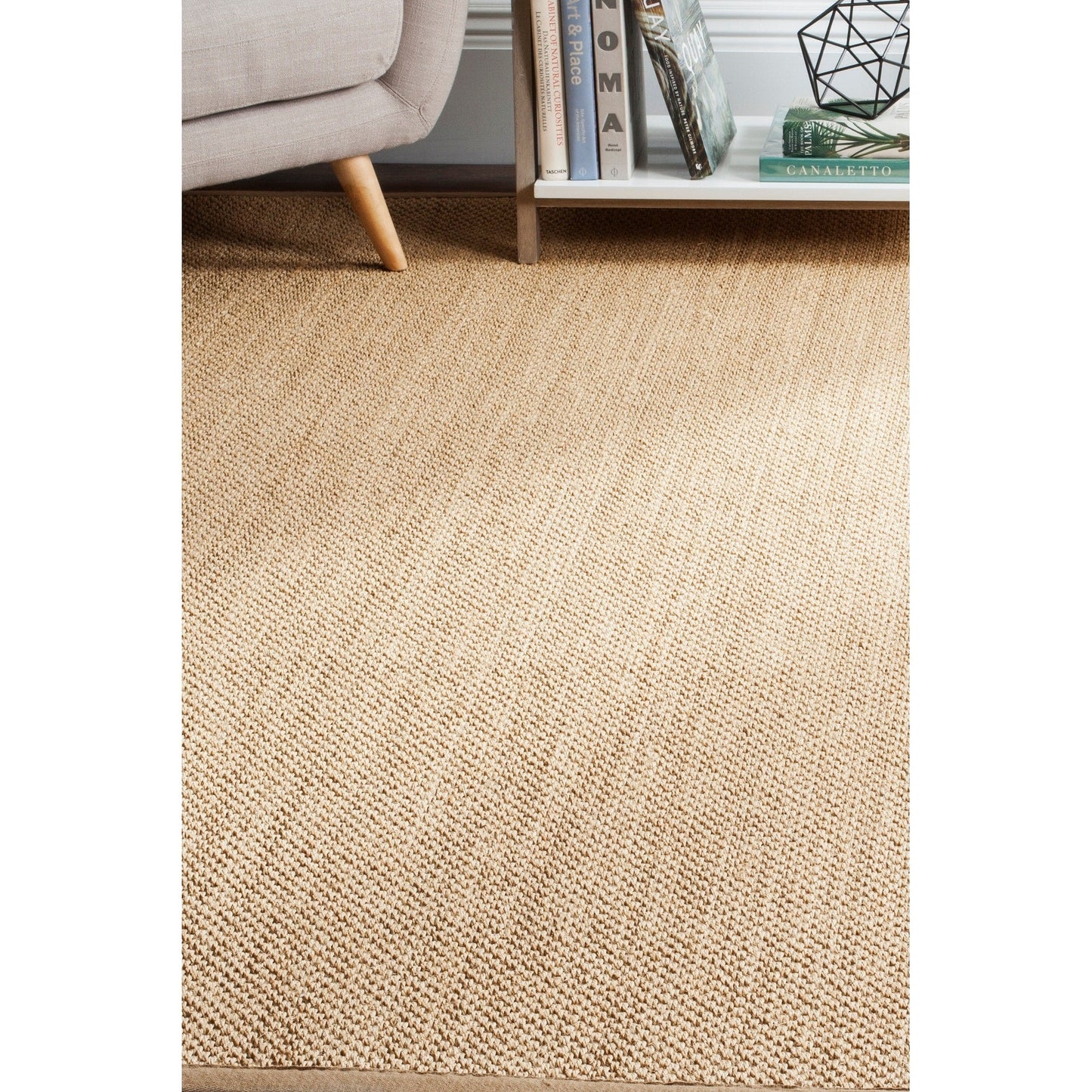 Tapis en sisal SAFAVIEH Venus en fibre naturelle, bordure décontractée