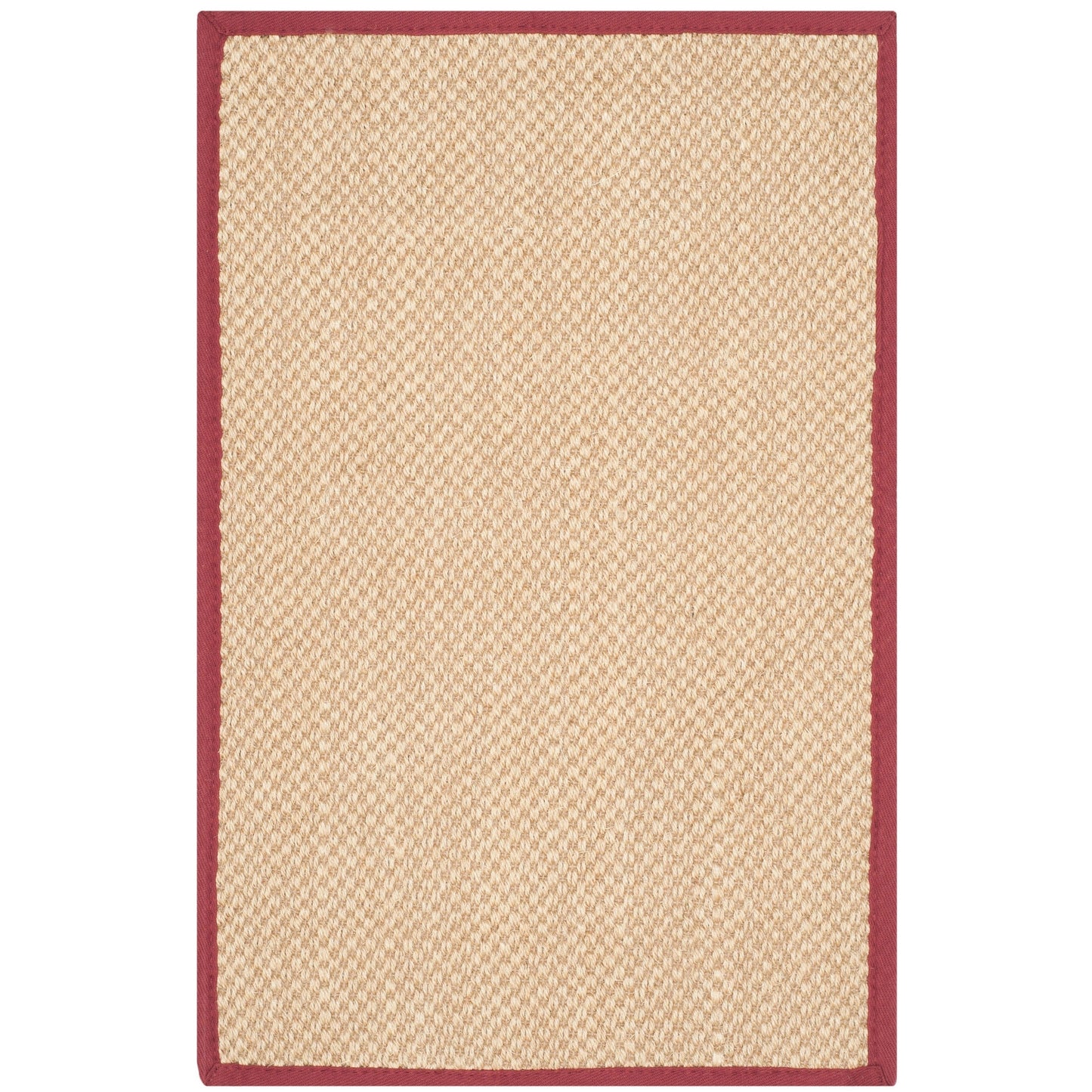 Tapis en sisal SAFAVIEH Venus en fibre naturelle, bordure décontractée