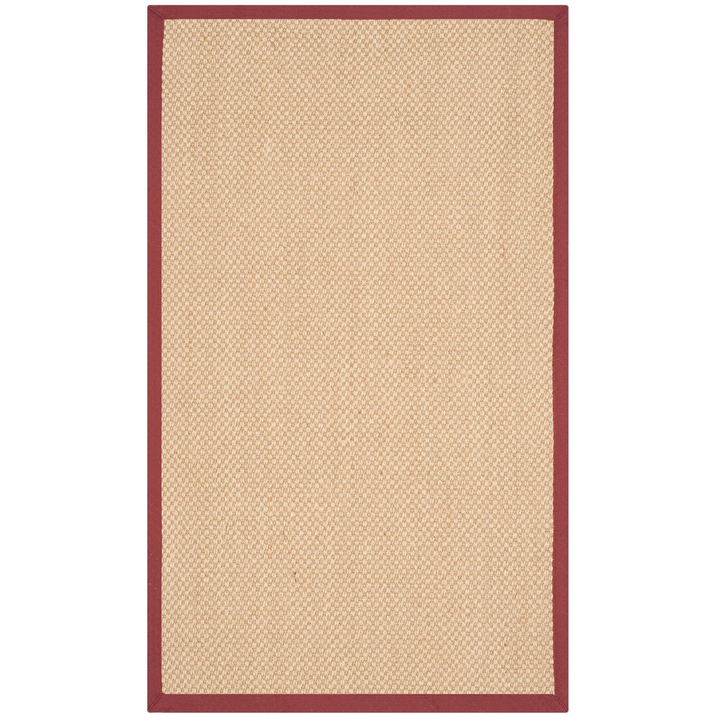 Tapis en sisal SAFAVIEH Venus en fibre naturelle, bordure décontractée