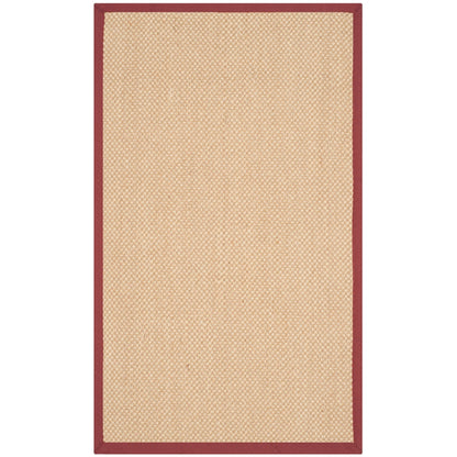 Tapis en sisal SAFAVIEH Venus en fibre naturelle, bordure décontractée
