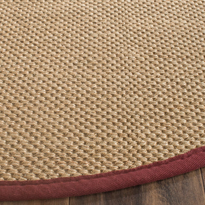 Tapis en sisal SAFAVIEH Venus en fibre naturelle, bordure décontractée