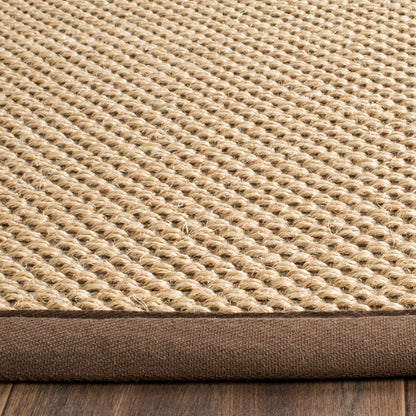 Tapis en sisal SAFAVIEH Venus en fibre naturelle, bordure décontractée
