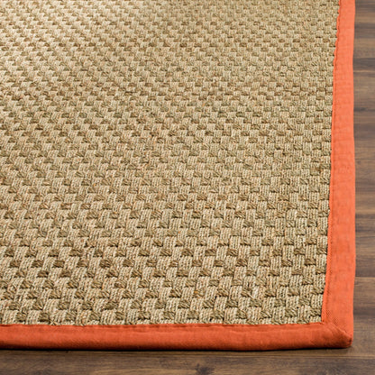 Tapis SAFAVIEH en fibres naturelles Zymryd tissées en jonc de mer