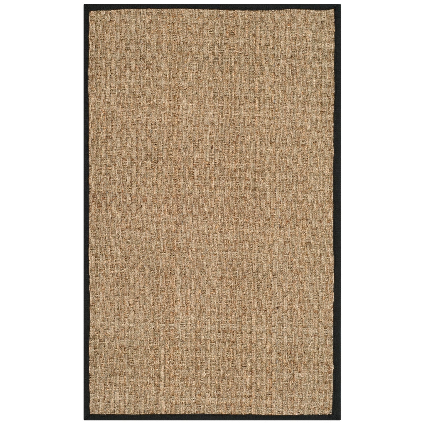 Tapis SAFAVIEH en fibres naturelles Zymryd à motif vannerie en jonc de mer