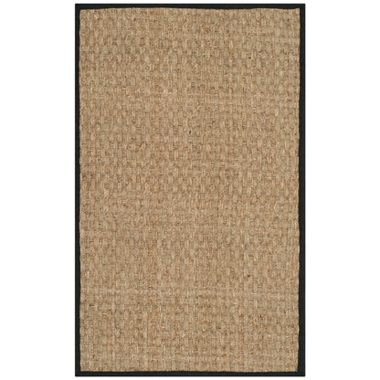 Tapis SAFAVIEH en fibres naturelles Zymryd à motif vannerie en jonc de mer