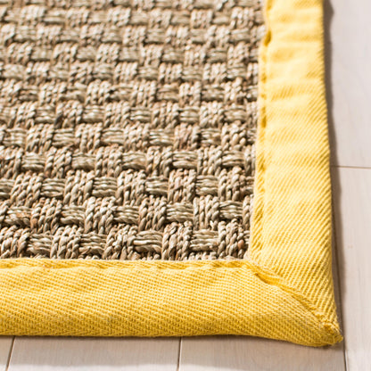 Tapis SAFAVIEH en fibres naturelles Zymryd tissées en jonc de mer