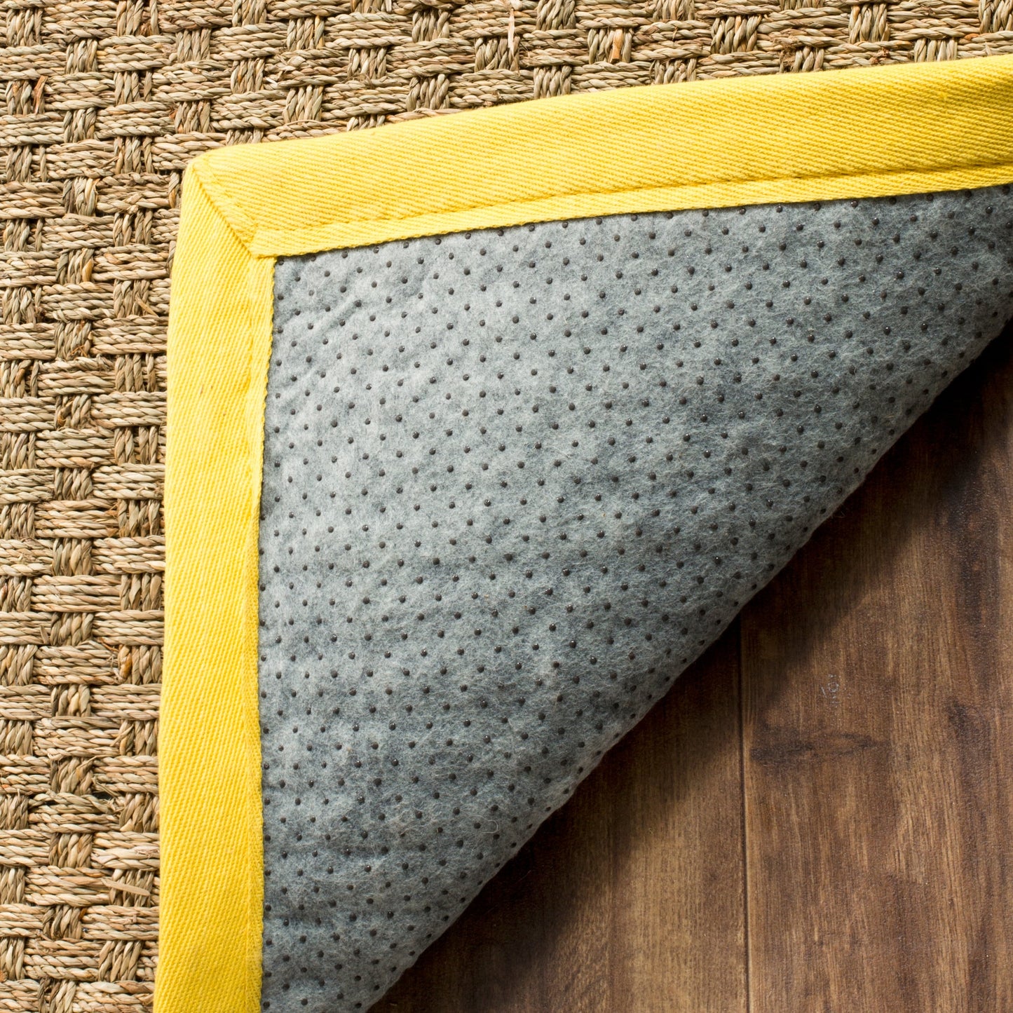 Tapis SAFAVIEH en fibres naturelles Zymryd tissées en jonc de mer