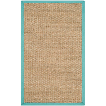 Tapis SAFAVIEH en fibres naturelles Zymryd tissées en jonc de mer