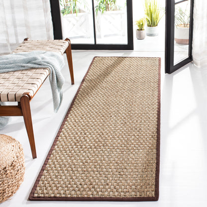 Tapis SAFAVIEH en fibres naturelles Zymryd tissées en jonc de mer