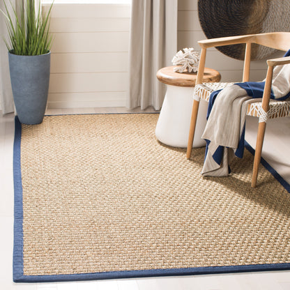 Tapis SAFAVIEH en fibres naturelles Zymryd tissées en jonc de mer