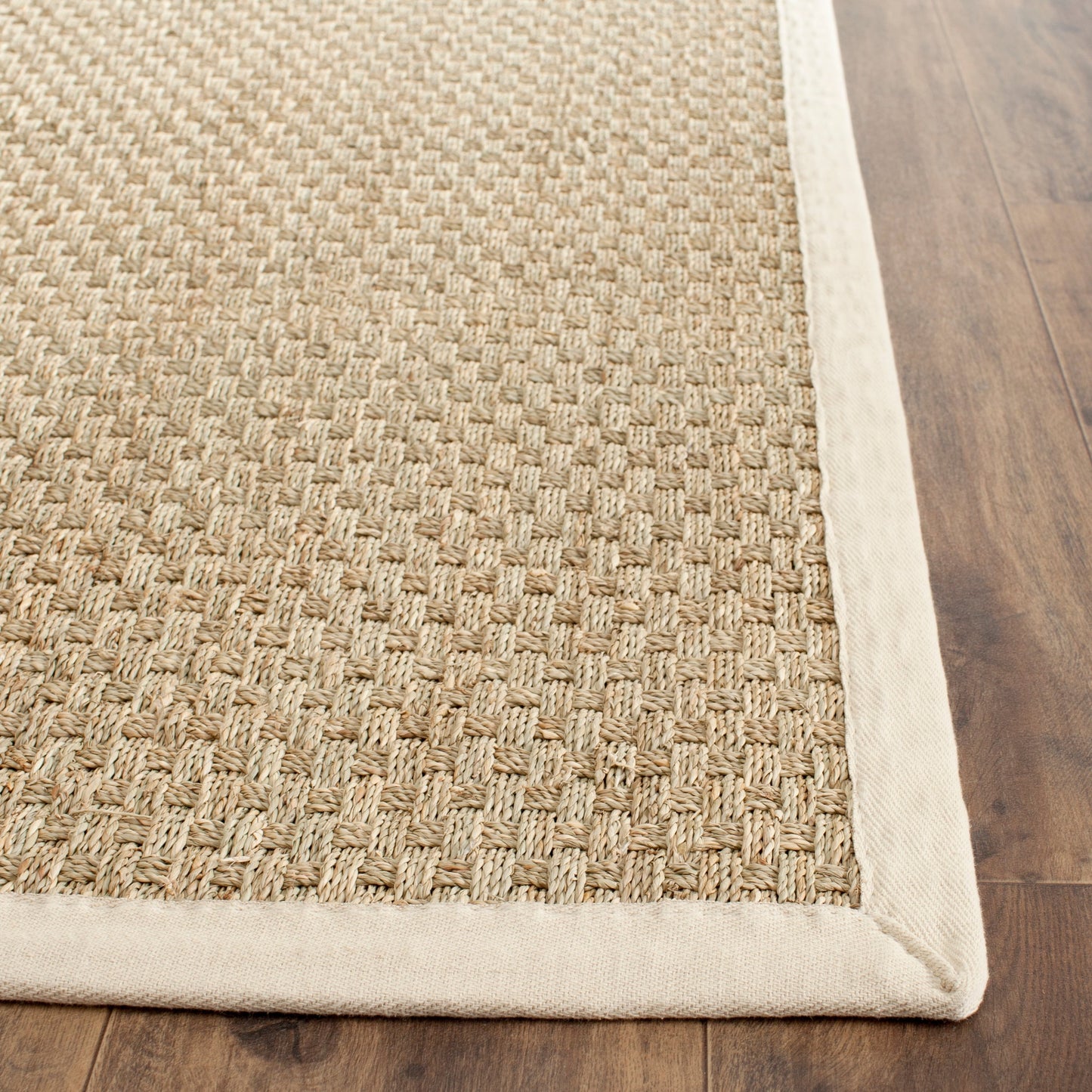Tapis SAFAVIEH en fibres naturelles Zymryd tissées en jonc de mer