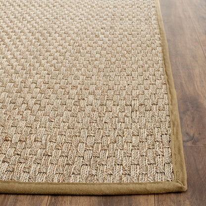 Tapis SAFAVIEH en fibres naturelles Zymryd tissées en jonc de mer