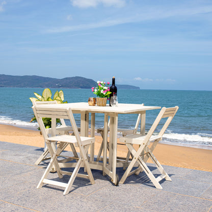 Ensemble de salle à manger d'extérieur 5 pièces SAFAVIEH Brandy - 43 x 35 x 29 cm