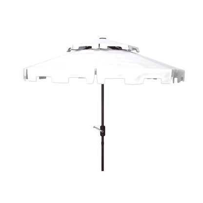 Parasol de marché double SAFAVIEH Outdoor Livia 9 pieds, base non incluse