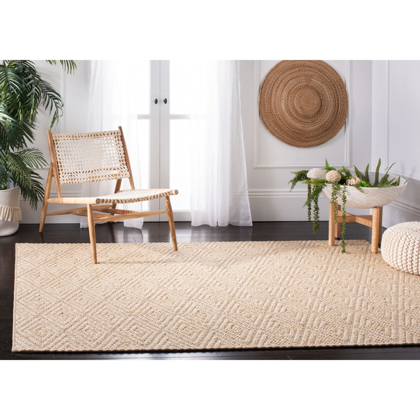 Tapis moderne en sisal Palm Beach Vennie de SAFAVIEH
