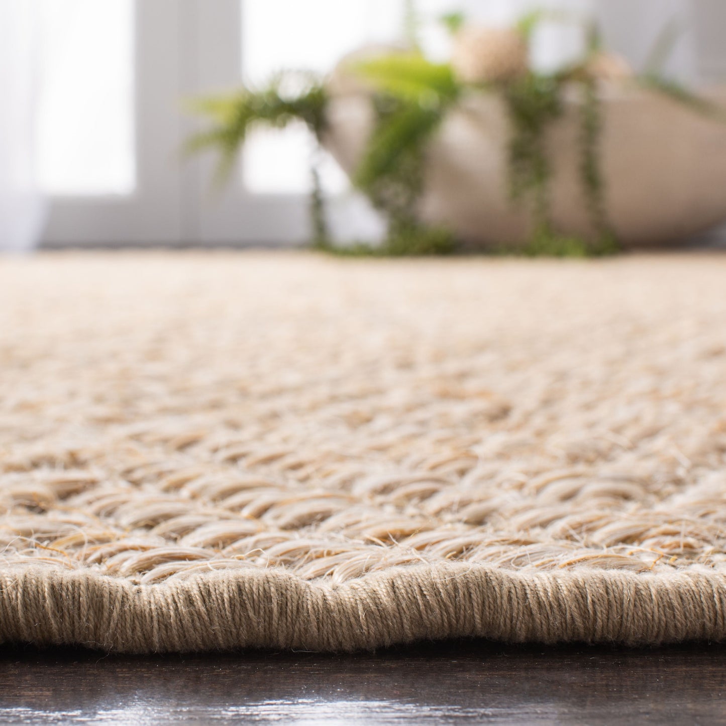 Tapis moderne en sisal Palm Beach Vennie de SAFAVIEH