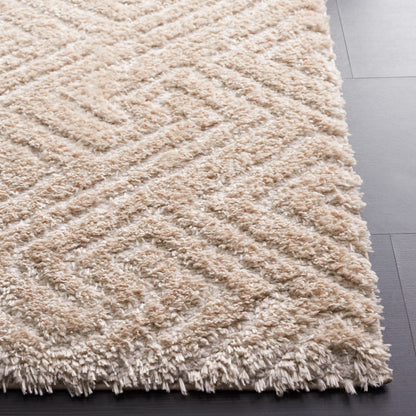 Tapis SAFAVIEH Tahoe Shag Lisjana géométrique de 3 cm d'épaisseur