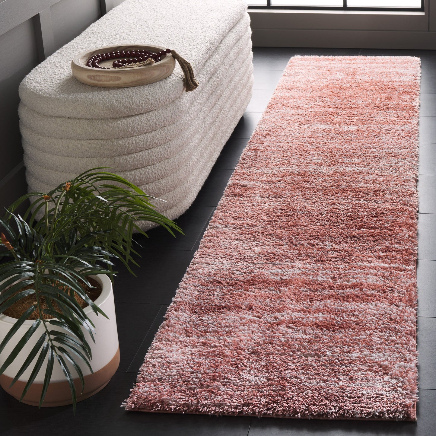 Tapis SAFAVIEH Tahoe Shag Mahala Abstract de 3 cm d'épaisseur