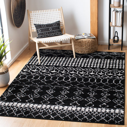 Tapis SAFAVIEH Tulum Ethelyn rustique marocain bohème tribal