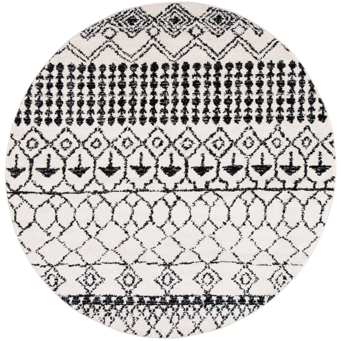 Tapis SAFAVIEH Tulum Ethelyn rustique marocain bohème tribal