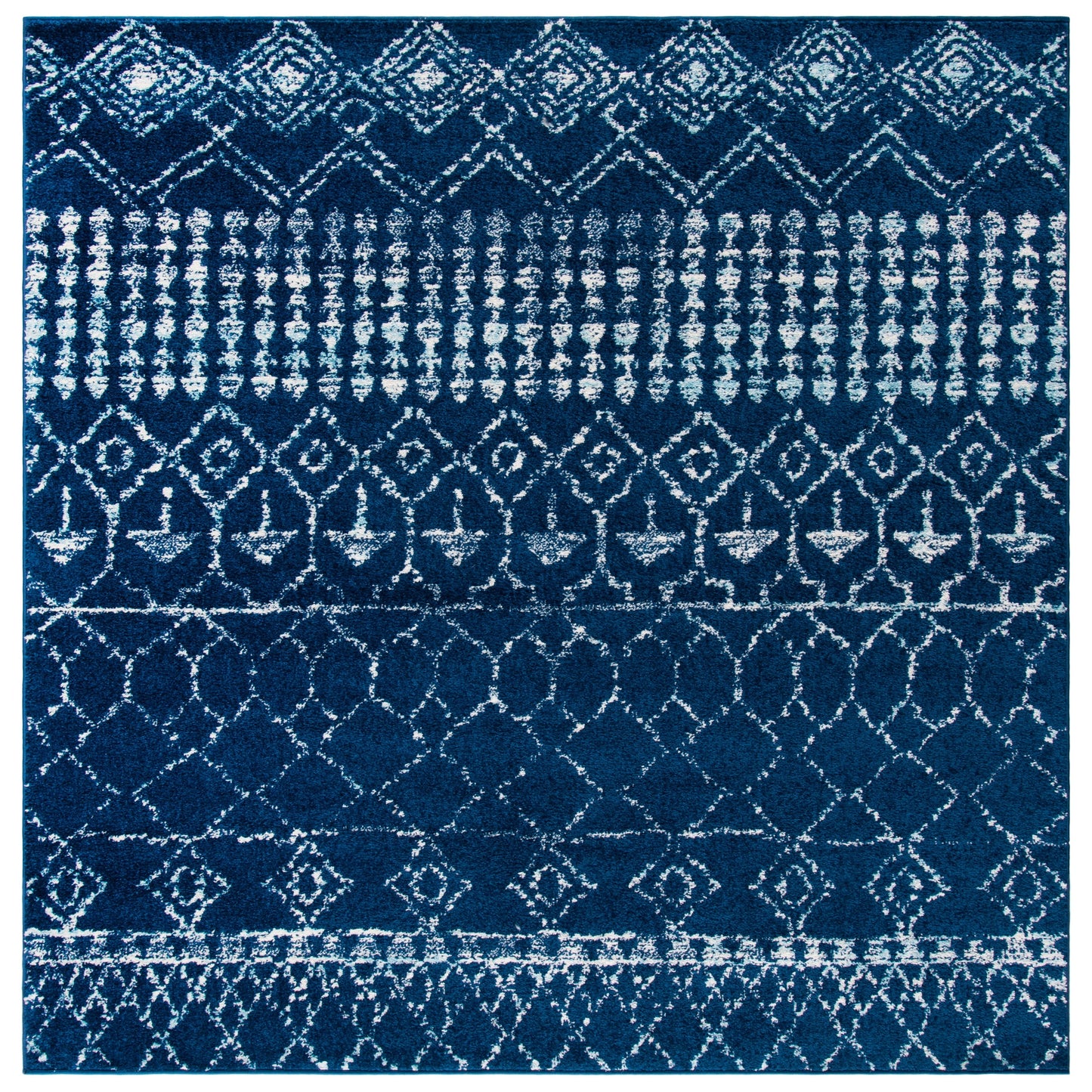 Tapis SAFAVIEH Tulum Ethelyn rustique marocain bohème tribal