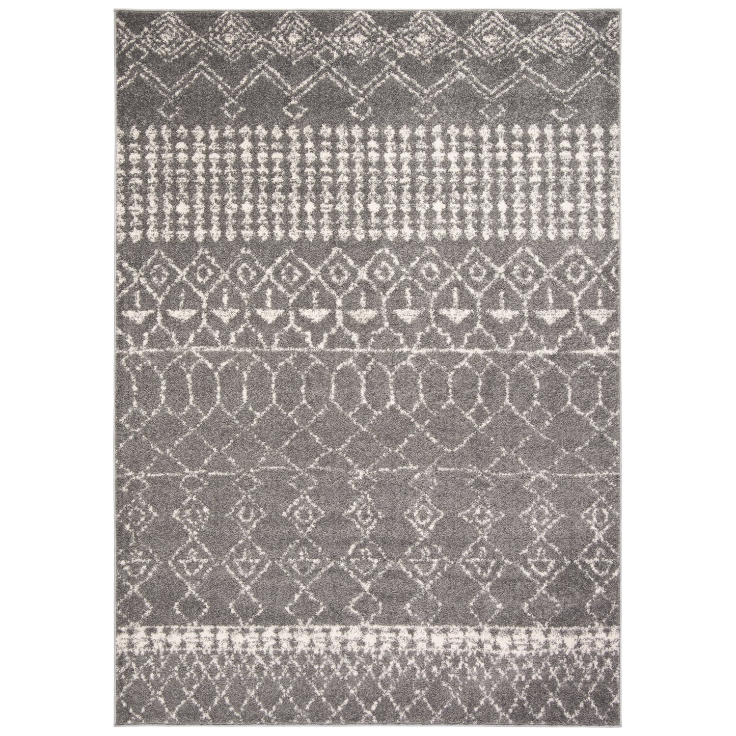 Tapis SAFAVIEH Tulum Ethelyn rustique marocain bohème tribal