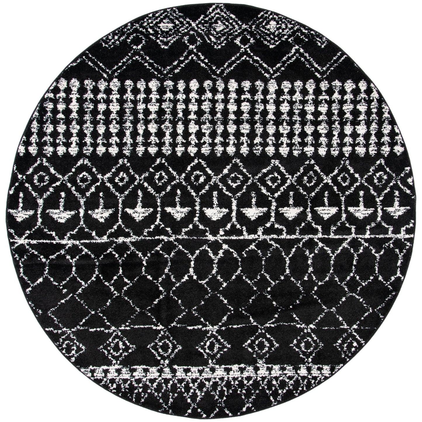 Tapis SAFAVIEH Tulum Ethelyn rustique marocain bohème tribal