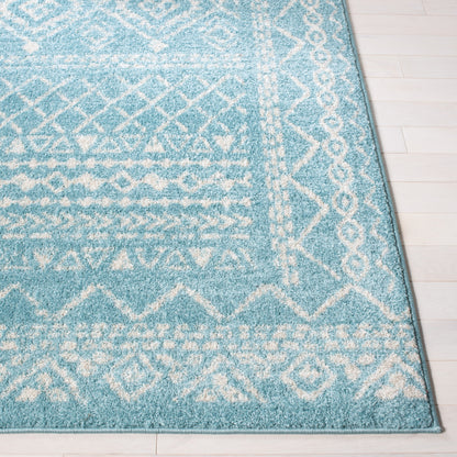 Tapis rustique marocain bohème tribal vieilli SAFAVIEH Tulum Hinnertje