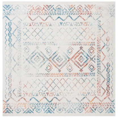 Tapis rustique marocain bohème tribal vieilli SAFAVIEH Tulum Hinnertje