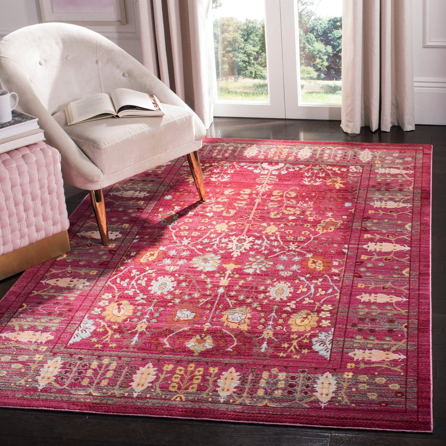 Tapis oriental bohème vintage SAFAVIEH Valencia Insaf