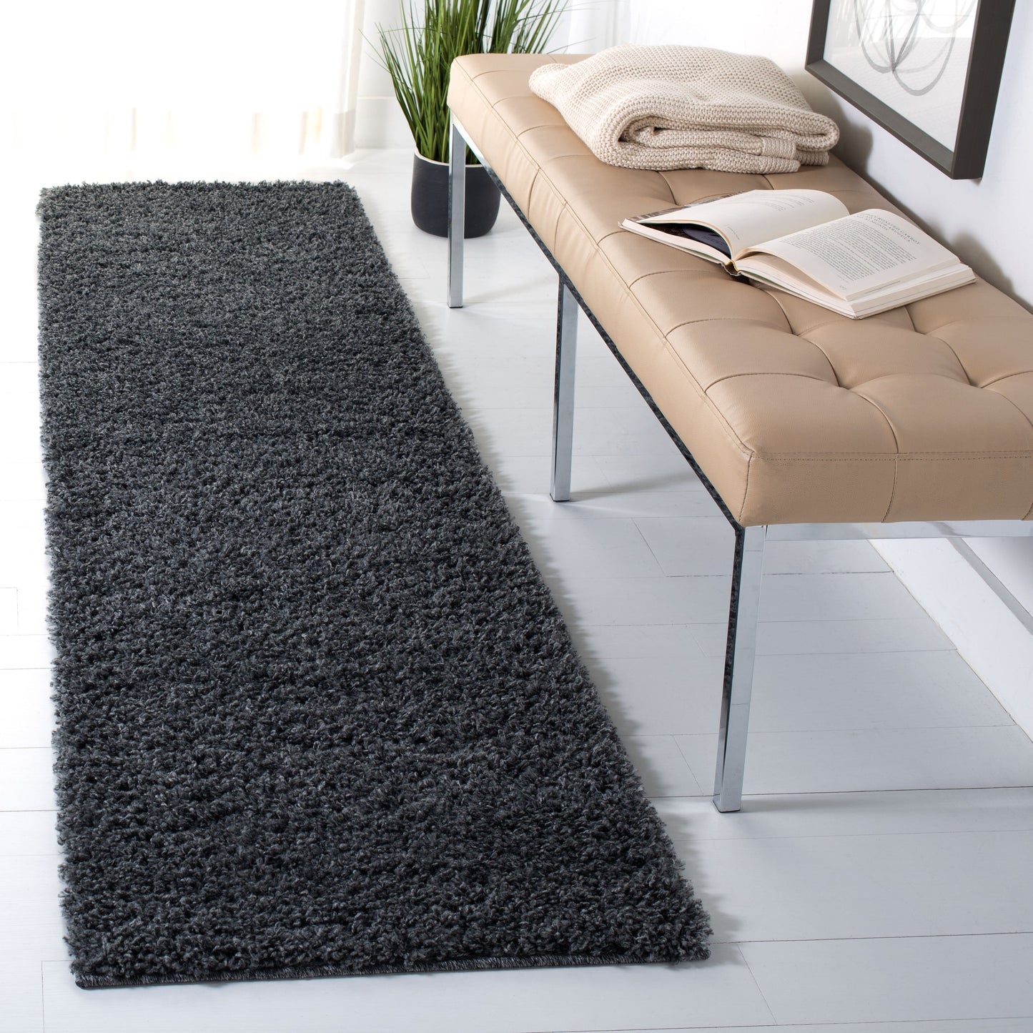 Tapis SAFAVIEH Venus Shag Durime de 4,4 cm d'épaisseur